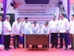 PMI Provinsi Banten menandatangani MoU Kerjasama dengan BPBD Bamten, Rabu (18/10/2023).