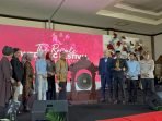 Walikota Cilegon Helldy Agustian bersama Ketua PHRI Banten dan GM The Royale Krakatau Hotel dan jajaran Pt. KSP mbula gelaran The Wedding Festival Festival 2024, Sabtu (20/4/2024) pagi.