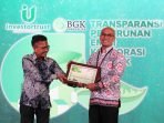 Keterangan Foto: Piagam Penghargaan PT Bank Pembangunan Daerah Banten (Perseroda) Tbk