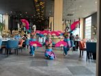 Foto: Penampilan Special Rampak Bedug dari Sanggar Raksa Budaya di Ivy Restaurant.