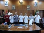 Keterangan Foto : Kunjungan Kerja Komisaris Independen dan Direksi Bank Banten ke Kantor Kejaksaan Tinggi Banten.