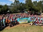 Ratusan guru SD Negeri di Kecamatan Labuan, Pandeglang, saat melakukan family gathering ke Bandung.