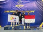 Kejuaraan Internasional yang di ikuti oleh 11 Negara dengan 2800 peserta ini menjadi ajang ukir prestasi untuk para atlit Taekwondo Kota Serang