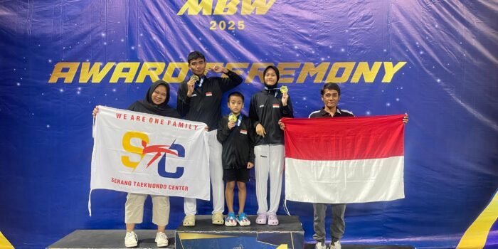Kejuaraan Internasional yang di ikuti oleh 11 Negara dengan 2800 peserta ini menjadi ajang ukir prestasi untuk para atlit Taekwondo Kota Serang