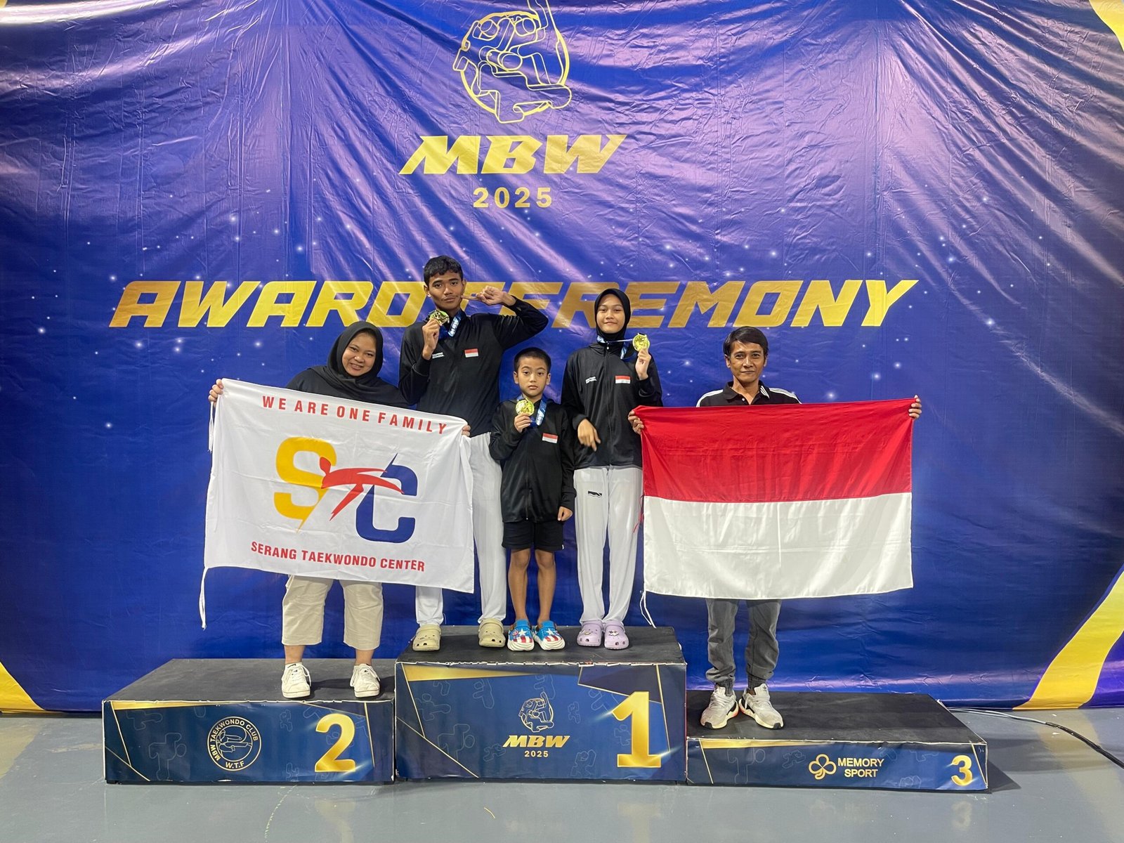 Kejuaraan Internasional yang di ikuti oleh 11 Negara dengan 2800 peserta ini menjadi ajang ukir prestasi untuk para atlit Taekwondo Kota Serang