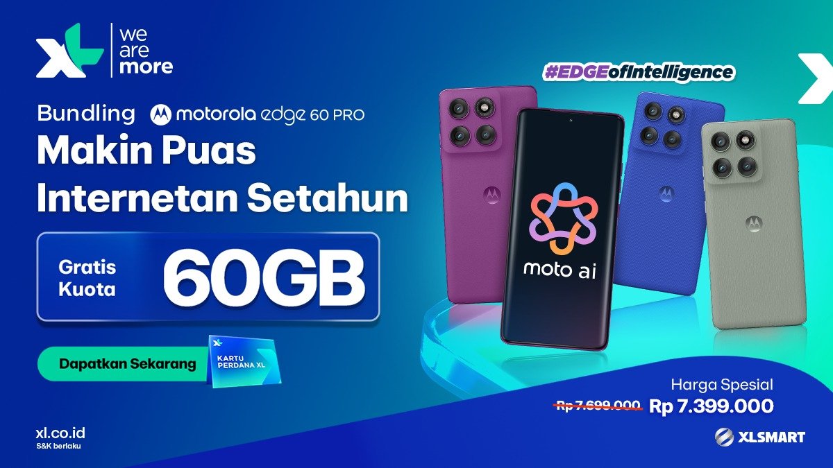 XLSmart memberikan bundling kepada 2 brand ponsel terbaru.