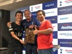 SHARP Indonesia menggelar nobar bersama brand ambassador Tottenham Hotspur.