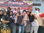 Berbagai kegiatan lomba yang diadakan anak-anak dari Pejuang Kemerdekaan atau Cacat Veteran di Ciracas, Kota Serang, Provinsi Banten, dalam memperingati hari Kemerdekaan ke -80 Republik Indonesia. (Foto : Daeng Yusvin)