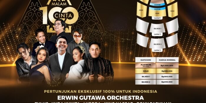XLSMART kembali hadirkan 'Malam 100 Cinta' yang menampilkan deretan musisi ternama Indonesia.