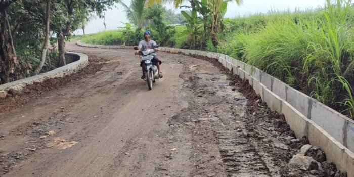 Satu proyek peningkatan ruas jalan tahun 2024 yang jadi temuan BPK RI Perwakilan Banten.