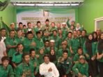Deklarasi dukungan Muhammad Mardiono untuk kembali menjabat sebagai Ketua Umum PPP periode 2025-2030, di acara Muskercab IV DPC PPP Pandeglang.