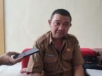 Kepala Bidang Pembinaan PAUD dan PNF Disdikpora Kabupaten Pandeglang, R. Karna Suyana saat diwawancarai wartawan.