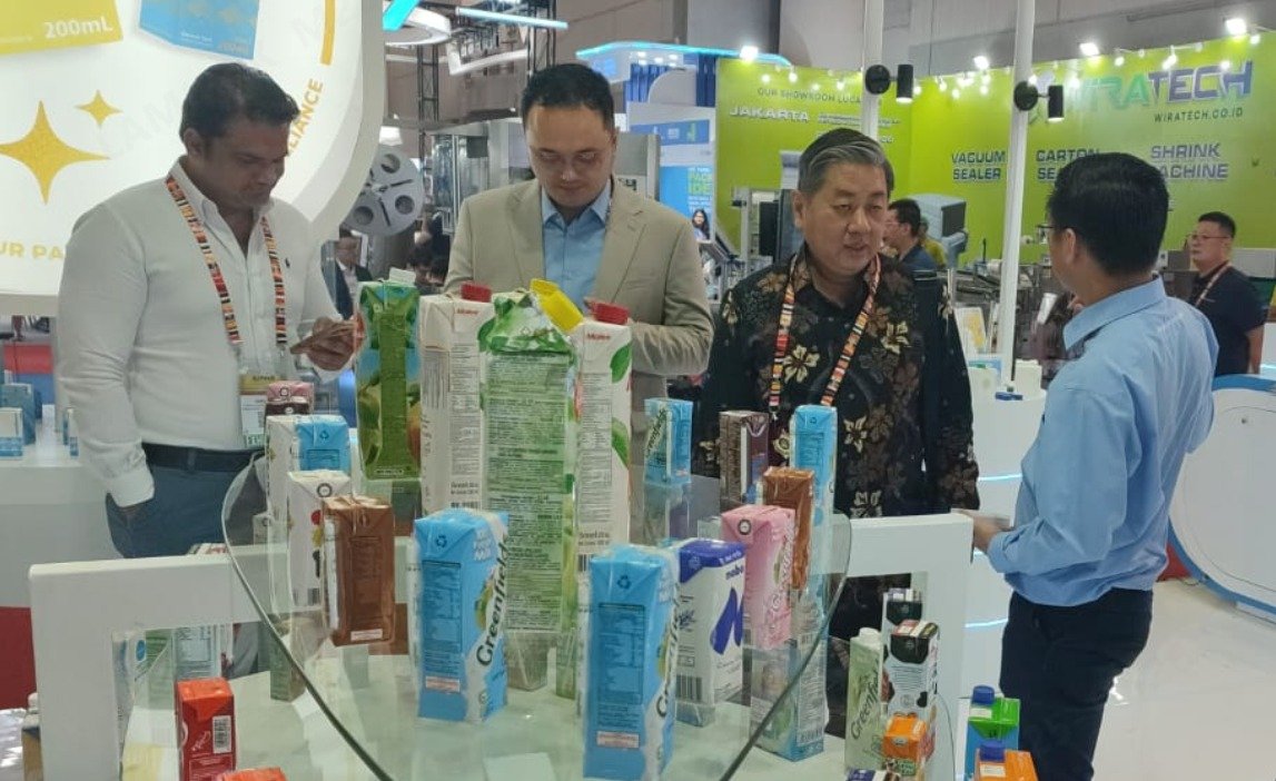 LamiPak Indonesia ikut serta dalam ajang AllPack Indonesia 2025 dengan menghadirkan berbagai produknya.