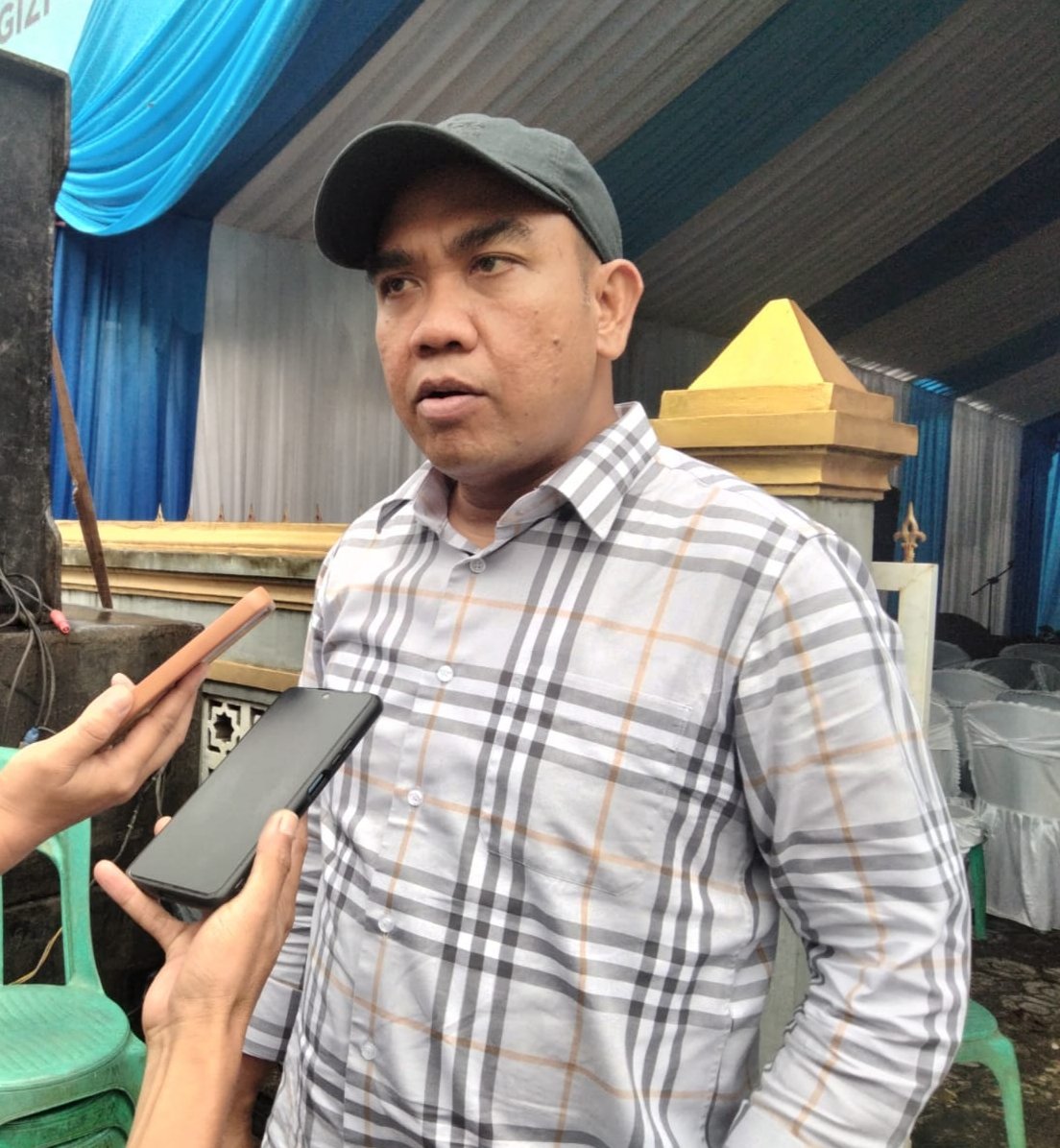 Komisi X DPR RI dari Fraksi Partai Gerindra, Ali Zamroni, usai menghadiri acara peresmian SPPG Banyumas di Desa Banyumas, Kecamatan Bojong, Kabupaten Pandeglang.