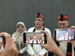 Bupati Pandeglang, Raden Dewi Setiani didampingi Kepala BP Taskin Budiman Sudjatmiko di Pendopo Pandeglang.