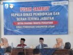 Acara pisah sambut Kepala Dinas Pendidikan Kabupaten Lebak