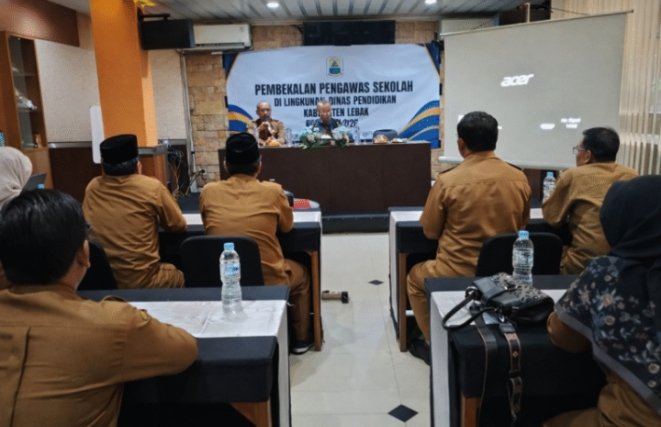 Dinas Pendidikan Lebak gelar pembinaan pengawas