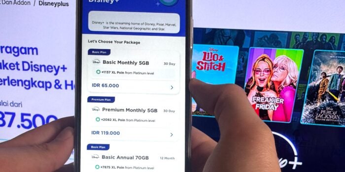 Kini penggemar hiburan bisa menikmati layanan terbaru dari XLSMART yaitu Disney+ yang diakses melalui aplikasi myXL, Axisnet, dan SATU ON.