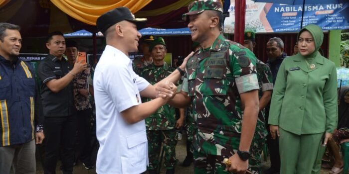 Danrem 064/Maulana Yusuf dan Bupati Lebak