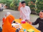 Ketua DPD PKS Kota Serang saat menyaksikan Cek Kesehatan Gratis Jumat (27/2/2026).