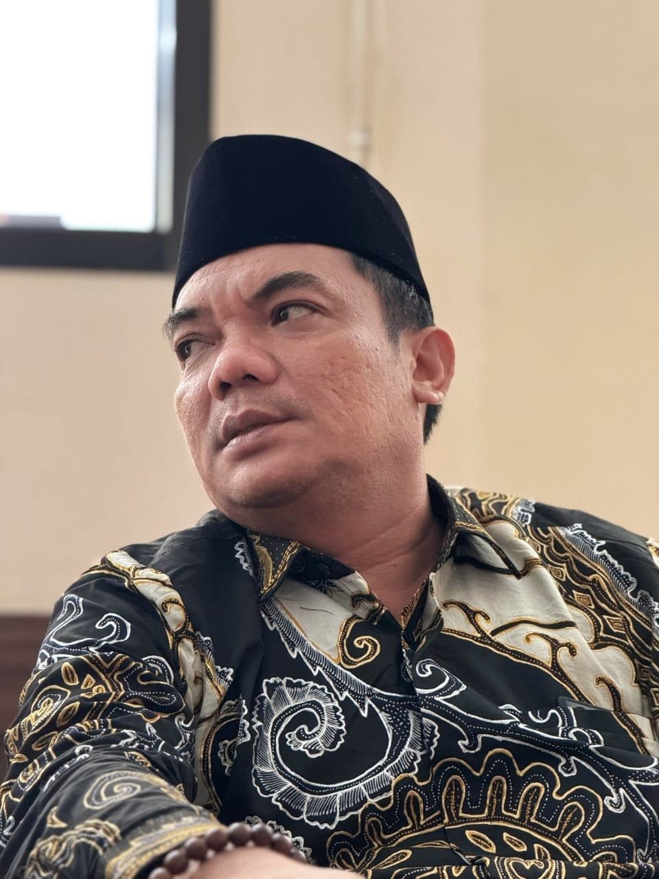Caption: Anggota DPRD Lebak dari Partai Gerindra, Samboja Uton Witono