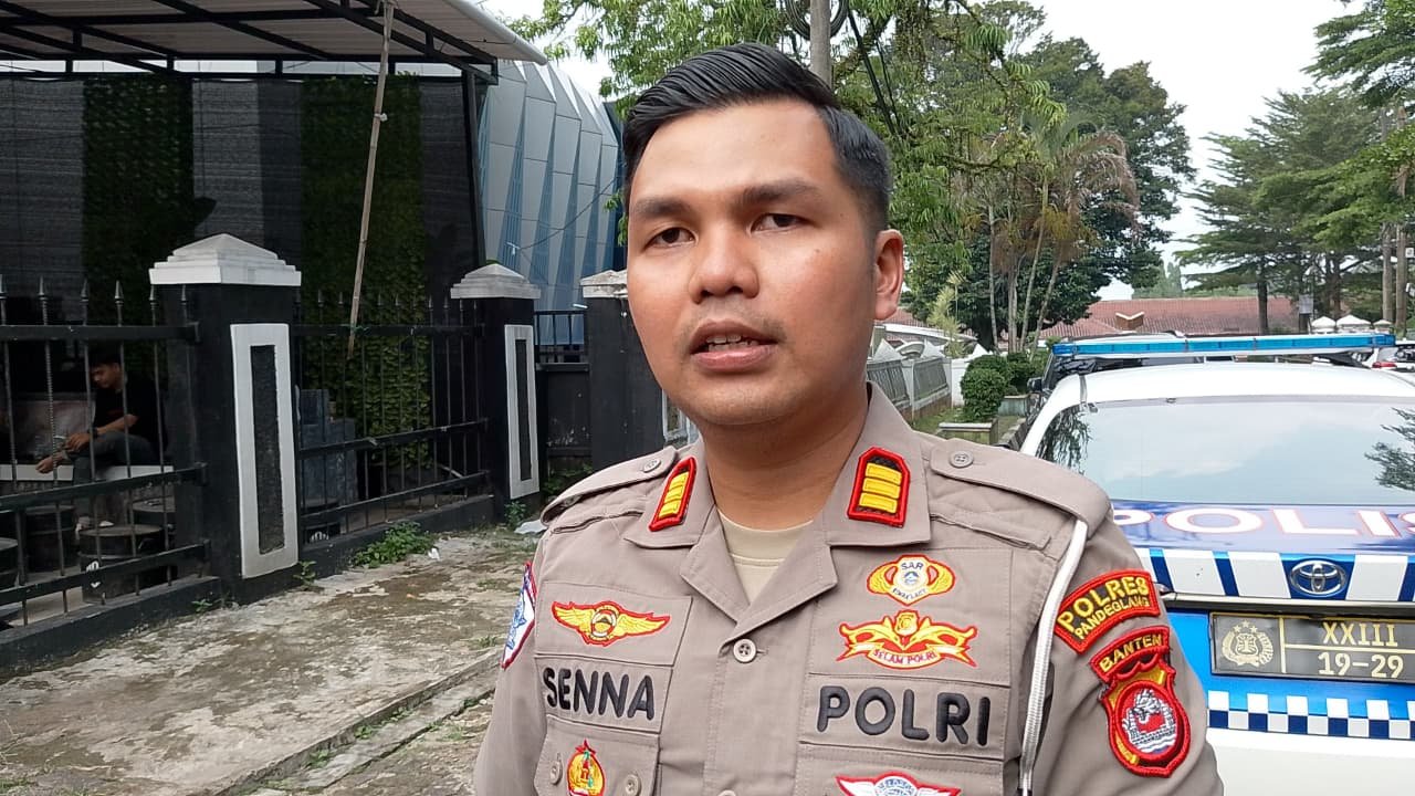 Kasatlantas Polres Pandeglang, AKP Senna Indiarto.