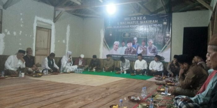 Caption: Milad ke 6 tahun Majelis Dzikir Pondok Cinta Ilahi (MD-PCI)
