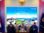 Kementerian Pariwisata menggelar konferensi pers "Liburan Cara Baru #DiIndonesiaAja" untuk menyambut libur sekolah 2026 di Gedung Sapta Pesona, Jakarta, Kamis (25/6/2026).