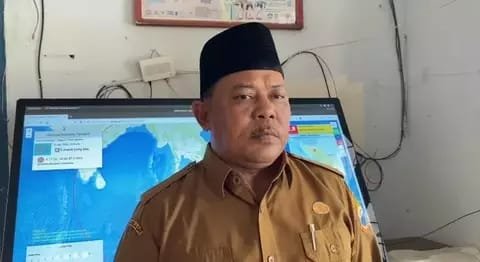 Caption: Kepala BPBD Lebak, Sukanta