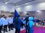Caption : Ketua Karang Taruna Kabupaten Pandeglang, Iing Andri Supriadi resmi dilantik masa bakti 2025–2030.