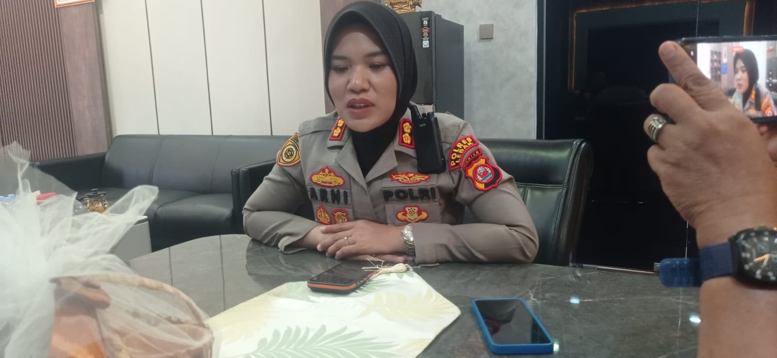 Caption : Kapolres Lebak, AKBP Arninsi