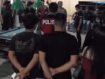 Caption : Puluhan pemandu lagu dan pengunjung tempat karaoke terjaring razia yang digelar Polres Pandeglang di kawasan Carista, Kecamatan Carita, Kabupaten Pandeglang, Banten.